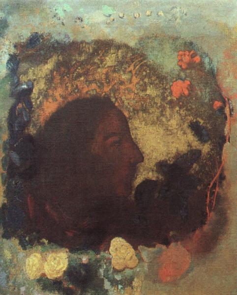 Odilon Redon Portrait of Paul Gauguin France oil painting art